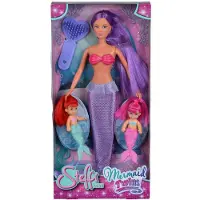 Simba Mermaid Twins Purple Hair