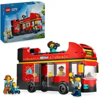 LEGO City Punainen kaksikerroksinen turistibussi 60407