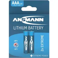 Ansmann Extreme AAA-lithiumparisto 20 kpl -tukkupakkaus