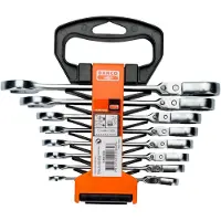 Bahco räikkäkiintoavainsarja 41RM/SH8, 8–19 mm, 8 osaa