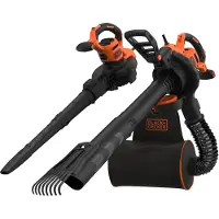Black & Decker BLACK+DECKER Langallinen imuri-puhallin-murskain BEBLV301 - Reppu