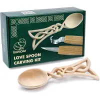 BeaverCraft Tools kaiverrusveitsisarja lusikka, aloituspakkaus