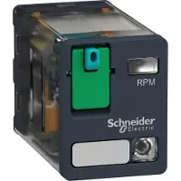 Schneider Electric Virtarele 15A 2C/O, jossa on led 24 vdc