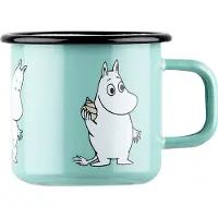 Muurla Moomin Retro -emalimuki 37 cl Mint