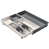 Oxo - Aterinlaatikko säädettävä Harmaa/Valkoinen