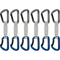 Mammut Workhorse Keylock 12 Cm 6-Pack Quickdraws Straight Gate/Bent Gate Key Lock 12 cm