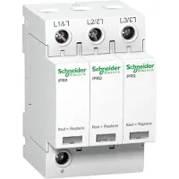 Schneider ELECTRIC IPRD YLIJÄNNITESUOJA, TYYPPI 2, IMAX 40KA, TNC, 3P+PEN, HÄLYTYSKOSKETIN, PLUG-IN YLIJÄNNITESUOJAPATRUUNA (A9L40301)