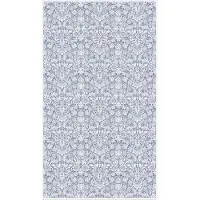 Ekelund Linneväveri Auringonkukka pöytäliina 150x250 cm Sininen
