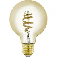 Eglo - E27 G80 Spiral Amber - Smart Bulb with Zigbee & Bluetooth
