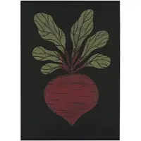 Ekelund - Rödbeta Keittiöpyyhe 35x50 cm Musta
