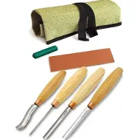 BeaverCraft SC01 Gouge Wood Carving Tools Set, wood carving set