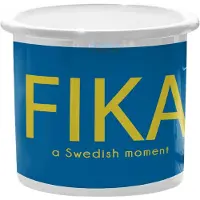 Citronelles - Fika Emalimuki Moment 30 cl Keltainen/Sininen