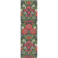 Ekelund - Julblommor Kaitaliina 35x120 cm
