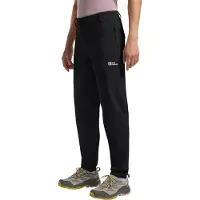 Jack Wolfskin Men's Hikeout Pants Black Ulkoiluhousut 46 Regular