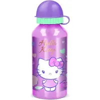 Stor HELLO KITTY Juomapullo, alumiinia, 400 ml