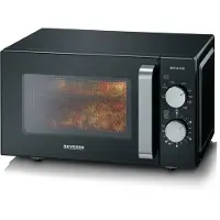 Severin - Mikroaaltouuni MW7762 lasipohjalla ja grillillä 20L 800W