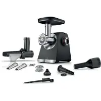 Bosch Sarja 6 MFWS650B lihamylly - 500 W - 3,5 kg/min - 3 hakkuverkkolevyä - Musta