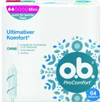 Bazta.se O.B. ProComfort Mini, Hygieniatamponit, 64 kpl