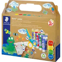 Staedtler 61 C2, Sininen, Vihreä, Keltainen, Pestävä, 75 ml