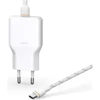 Unisynk G3 36 W USB-C seinälaturi + 2 m USB-C kaapeli (valkoinen)