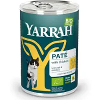 Yarrah 24x400g Luomu Pâté luomukana kissan märkäruoka