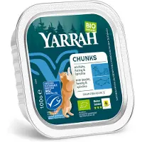 Yarrah 16x100g Luomu palat luomukana, silli & luomuspirulina