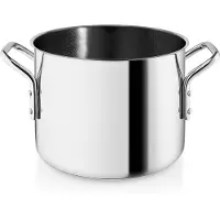 Eva Solo Stainless Steel Gryde 2,2 L Keramisk Slip-Let Belægning - Silver - 2.2 L