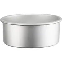 Heirol Rund Kageform I Anodiseret Aluminium - Silver - Ø 15 CM