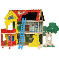 Peppi Pitkätossu Pippi Villa Villekulla - Multi/patterned - ONE SIZE