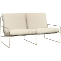 Ferm Living Desert 2-istuttava sohva Cashmere/Off-white