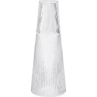 Stelton Pilastro Karaffel Med Glas 1 L. Clear - Nude - ONE SIZE