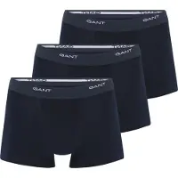 Gant 3-Pack Trunks - Navy - L