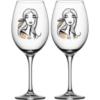 Kosta Boda Viinilasi All About You 2-pack 52 cl Wait for her