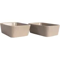 Sagaform Flora uunivuoka mini 2 kpl Beige