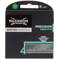 Wilkinson Sword Quattro Titanium Sensitive (8 kpl) - Vaihtoterät Miehille