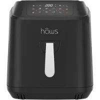 Haws Afry30920 Vejrø Air Fryer 9.2 L 2150W Pfas Free Coating Double Heating Element - Black - 9.2 L