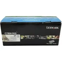 Lexmark C780A1KG Värikasetti musta 6.000 sivua return