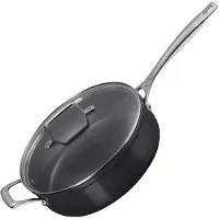 Le Creuset - ENSC Paistokasari lasikannella 4 L 26 cm Black