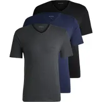 BOSS for man. 50475285 Pack 3 Classic T-Shirts black, navy, grey (S), Homewear, Cotton, Short sleeve