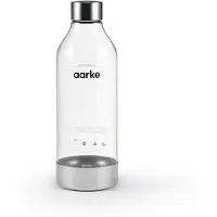 AARKE PET Polished Steel juomapullo 800 ml