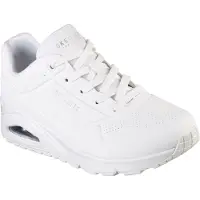 SKECHERS Nauhakengät 'Uno - Stand On Air' valkoinen