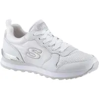 SKECHERS Matalavartiset tennarit 'Gold'n Gurl' hopea / offwhite