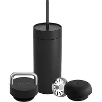 Fellow Carter 3-in-1 Lid System Matte Black setti – 473 ml, mattamusta