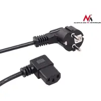 Macleans MCTV-804 3-pin 5m EU plug power cable