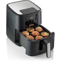 Gorenje Airfryer fat-free AF1350DWB black 1350 W 5.4 l with window in the lid (896841)