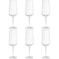 Georg Jensen Bernadotte samppanjalasi, 6 kpl