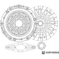 Blue Print Kytkinpaketti ADBP300068