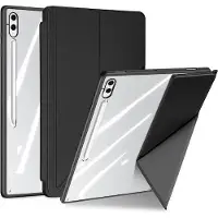 DUX Samsung Galaxy Tab S10 Ultra/S9 Ultra/S8 Ultra Magi Irrotettava 2-in-1 Folio kotelo - Musta