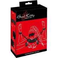 Bad Kitty - kaula‑ranne‑nilkkakahleet (musta)