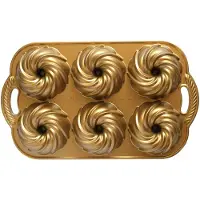 Nordic Ware Swirl-kuviokakkuvuoka pienille kakuille, 2,4 litraa